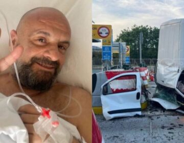 «Παραλίγο τραγωδία» Απο του Χάρου τα δόντια γλίτωσε ο Γρηγόρης Μπάκας- Το ατύχημα με τη μηχανή και το ευχαριστώ στην αστυνομία συγκλονίζει