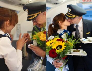 Πρόταση γάμου… στον αέρα – Πιλότος ζήτησε από αεροσυνοδό να τον παντρευτεί