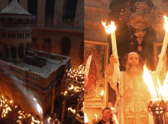 Φως εκ του ανεσπέρου φωτός! Ολοκληρώθηκε η τελετή αφής στο ναό της Αναστάσεως στα Ιεροσόλυμα