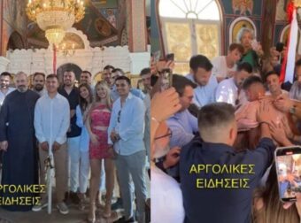 Συγκίνηση στο Ναύπλιο: 25χρονος Βορειοηπειρώτης βαφτίστηκε Χριστιανός Ορθόδοξος με 13 νονούς