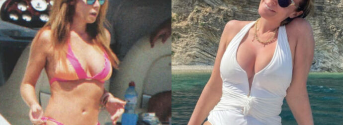 Σούσουρο με τις φωτο, με μπικίνι πάνω στο σκάφος: Έτσι είναι το σώμα της Στεφανίδου στα 54 χωρίς ρετούς