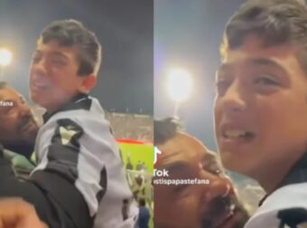 Υπέροχο βίντεο: Ο μικρός Γιαννάκης πανηγυρίζει με δάκρυα στα μάτια τη μεγάλη νίκη του ΠΑΟΚ