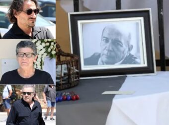 Κηδεία Βασίλης Παπαβασιλείου: Όλοι εκεί για τον σπουδαίο θεατράνθρωπο