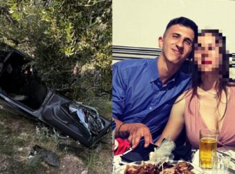 Τραγωδία: Νεκρός 23χρονος σε τροχαίο – Λίγες ημέρες μετά τον γάμο του και τη βάφτιση της κόρης του