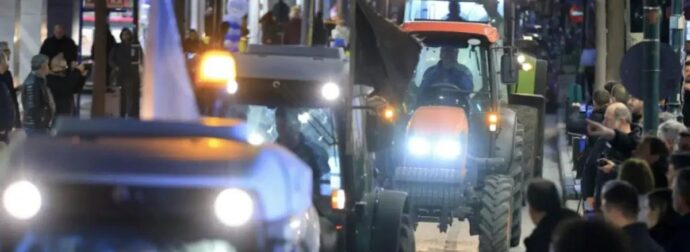 ΧΑΜΟΣ ΣΕ ΠΑΣΙΓΝΩΣΤΗ ΠΟΛΗ ΤΗΣ ΕΛΛΑΔΑΣ ΜΕ ΤΟΥΣ ΑΓΡΟΤΕΣ – ΒΓΗΚΑΝ ΕΞΩ ΣΤΟΥΣ ΔΡΟΜΟΥΣ ΓΙΑ ΝΑ ΔΙΑΜΑΡΤΥΡΗΘΟΥΝ ΓΙΑ ΤΟΝ ΟΠΕΚΕΠΕ