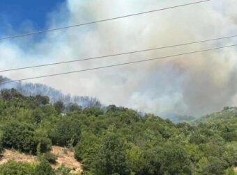 Μεγάλη φωτιά ΤΩΡΑ – Εκκενώθηκε παιδική κατασκήνωση γεμάτη παιδιά