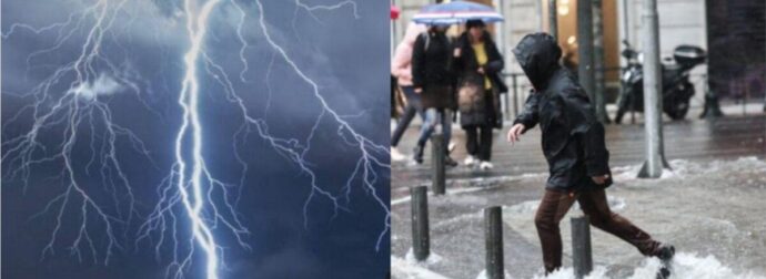 Ετοιμαστείτε, έρχονται βροχές, χαλάζι και ισχυρές καταιγίδες: Τέλος μπάνια και παραλίες, κακά μαντάτα για τον καιρό