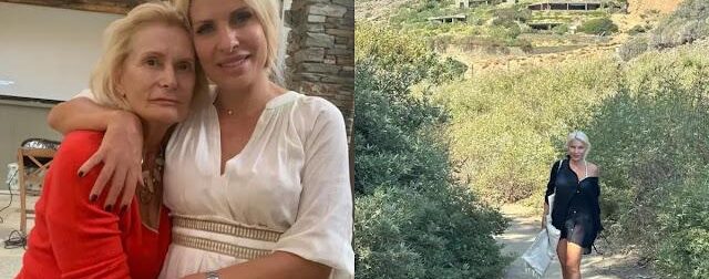 Ελένη Μενεγάκη: Φωτογραφία από αρχοντικό το σπίτι της μητέρας της, Ζέτας Μισόκαλου, στην Κάρυστο