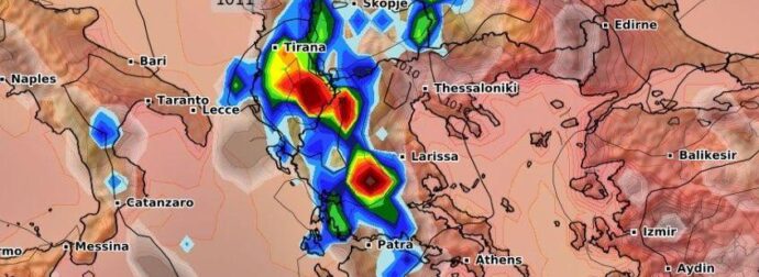 Καιρός: Το δύσκολο 48ώρο που έρχεται σύμφωνα με τους Αμερικανούς