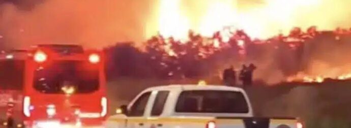 Φωτιά τώρα στην Κερατέα – Μαίνεται δίπλα από την Λεωφόρο Λαυρίου