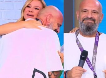 Κατέppευσε on air ο δημοσιογράφος Γρηγόρης Μπάκας στην αγκαλιά της Κατερίνας Καραβάτου