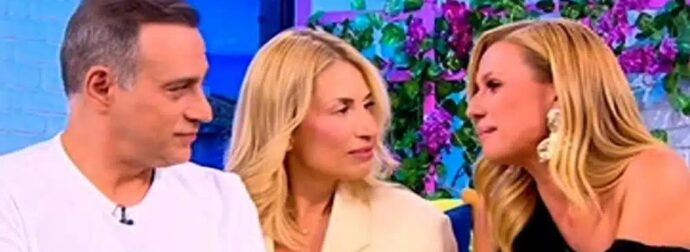 Κατερίνα Καραβάτου: Συγκινημένη με τον Κρατερό Κατσούλη και τη Μαρία Ηλιάκη – «Το περίμενα πώς και πώς, είχα αγωνία»