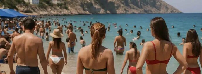 Το περιστατικό είναι αληθινό και συνέβη χθες στην παραλία