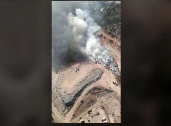 Καίγεται ο ΧΥΤΑ – Συναγερμός στην Πυροσβεστική