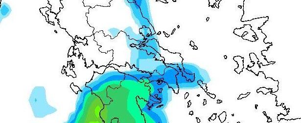 Ανανεωμένοι χάρτες για την κακοκαιρία: Μετακινείται ο «πυρήνας» – Πότε θα βρέξει στην Αθήνα