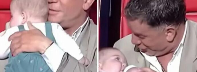 The Voice: Ο Μαζωνάκης πήρε στην αγκαλιά του μωρό και το τάισε – Πως αντέδρασαν οι όλοι στο πλατό