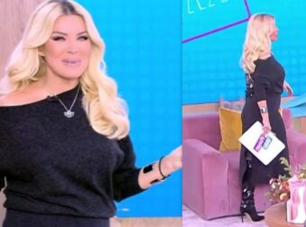 Δεν μπορεί πλέον να κρύψει… την φουσκωμένη της κοιλίτσα