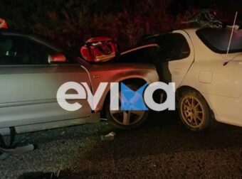 Τροχαίο με έναν νεκρό και τέσσερις τραυματίες στην Εύβοια – Δείτε φωτογραφίες
