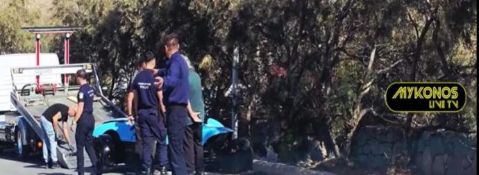 Ακαριαίος θάνατος σε αυτοκινητιστικό δυστύχημα στη Μύκονο