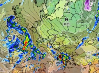 Καιρός: Νέα δεδομένα από το GFS – Πότε έρχεται η ισχυρή κακοκαιρία