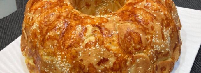 Αλμυρό κέικ με το κοτόπουλο που μας περίσσεψε