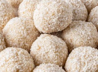 Χριστουγεννιάτικο Γλυκό: Χιονούλες με καρύδα και λευκή σοκολάτα