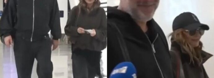 Δέσποινα Βανδή – Βασίλης Μπισμπίκης: Σούσουpo με την αντίδρασή τους όταν είδαν κάμερα – «Περπατούν και μόλις την είδαν..»