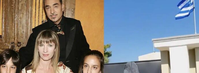 Θρήνος για τον Νότη – Αυτό είναι το αρχοντικό του που πενθεί τώρα την απώλεια της συζύγου του – Η ελληνική σημαία κυματίζει πένθιμα στην είσοδο