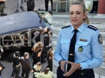 Μόλις το ανακοίνωσε η Κωνστάντια Δημογλίδου την ώρα της κηδείας του 39xpovoυ Φανούρη στα Βορίζια