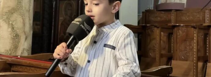 Συγκίνηση με τον 5χρονο Ταξιάρχη που ψέλνει με αγγελική φωνή και θέλει να γίνει ιερέας