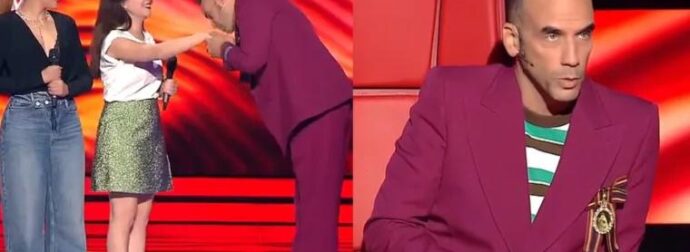 The Voice – Η Αρετή Κετιμέ «εισέβαλε» στο πλατό & ο Πάνος Μουζουράκης της ζήτησε δημόσια συγνώμη