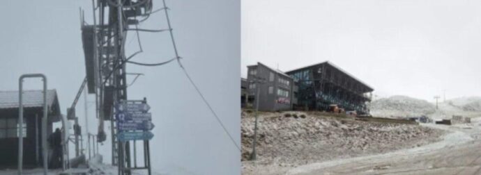 Κακοκαιρία Adel: Έφτασαν τα πρώτα χιόνια