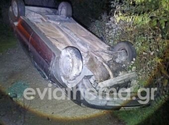 Ανείπωτη τραγωδία ΤΩΡΑ: Αυτοκίνητο συγκρούστηκε με κολόνα και κατέληξε σε χωράφι – Νεκρός ο οδηγός