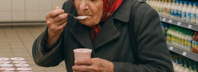 Η θρασύτατη γυναίκα έτρωγε μέσα στο σούπερ μάρκετ χωρίς να πληρώσει: όταν ένας υπάλληλος της ζήτησε να αποζημιώσει τη ζημιά, εκείνη έκανε τόσο μεγάλο σκάνδαλο που όλο το κατάστημα γύρισε να κοιτάξει