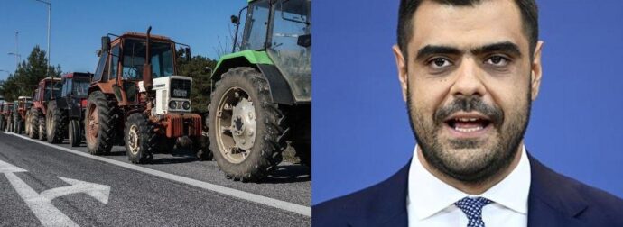 Αυστηρή τοποθέτηση Μαρινάκη για μπλόκα αγροτών: «Οι δρόμοι ανήκουν σε όλους και θα μείνουν ανοιχτοί»