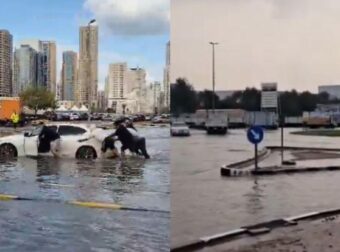 Ρεκόρ βροχόπτωσης σε Ντουμπάι και Άμπου Ντάμπι: Καταστροφές και προβλήματα από τις πρωτοφανείς πλημμύρες