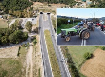 Οι αγρότες κλείνουν τις σήραγγες των Τεμπών για τα φορτηγά – Απόφαση της συνέλευσης στη Νίκαια