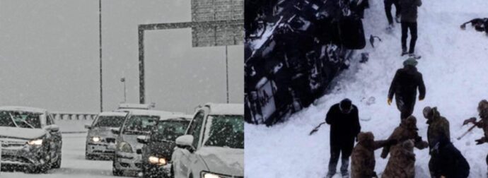 Χιονοδρομικό Φαλακρού: Εγκλωβισμένοι τουλάχιστον 100 επισκέπτες – Ανάμεσά τους και παιδιά