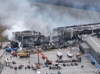 Φονική έκρηξη στη Βιολάντα: Βίντεο ντοκουμέντο από το σημείο που έγινε η διαρροή στον φθαρμένο σωλήνα προπανίου