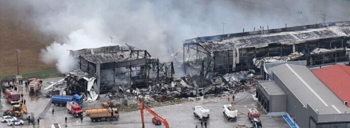 Φονική έκρηξη στη Βιολάντα: Βίντεο ντοκουμέντο από το σημείο που έγινε η διαρροή στον φθαρμένο σωλήνα προπανίου