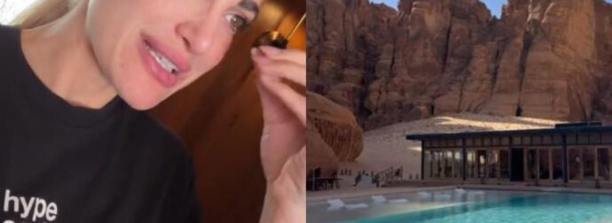 Ιωάννα Τούνη: Στην Έρημο με τον σύντροφό της – «Ήθελα να έρθω σαν τρελή σε αυτό το ξενοδοχείο! Έχω πάθει 100 εγκεφαλικά»