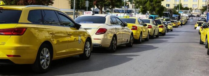 Ταξί: Νέα απεργία από την Τρίτη