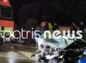 ΕΚΤΑΚΤΟ ΤΩΡΑ – Σοβαρό τροχαίο στον Πύργο