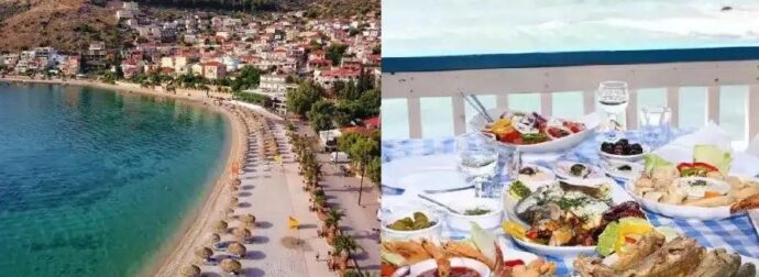 Είναι 100 λεπτά από την Αθήνα, έχει θέα όλο το Ναύπλιο, υπέροχο φτηνό φαγητό και μένεις Σαββατοκύριακο με 50 Eupώ