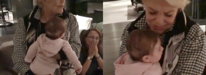 Μαρινέλλα: Το πιο γλυκό βίντεο με την κορυφαία ερμηνεύτρια να κοιμίζει την κόρη της Ήβης Αδάμου στην αγκαλιά της