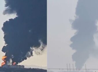 ΣΥΝΑΓΕΡΜΟΣ: Καίγονται δεξαμενές πετρελαίου