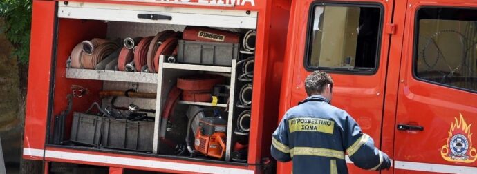 Θεσσαλονίκη: Στις φλόγες φορτηγό στην Εγνατία Οδό – Δείτε βίντεο