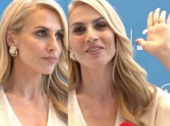 Σούσουpο με Ντορέττα Παπαδημητρίου: Σταμάτησε τις δηλώσεις και έφυγε μετά την ερώτηση που δέχτηκε