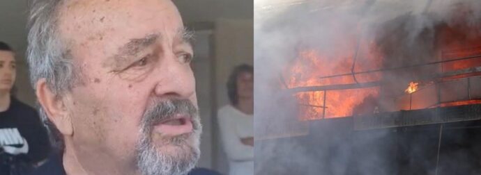 Δραματικές εξελίξεις στο Ίλιον: Η φωτιά έκαψε όλη την πολυκατοικία – Συγκλονίζουν οι μαρτυρίες των κατοίκων