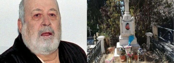 «Ντροπή… τον παράτησαν»: Στη φόρα φωτογραφίες από τον τάφο του Δημήτρη Παπαμιχαήλ, εικόνες εγκατάλειψης